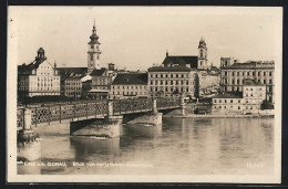 AK Linz A. D. Donau, Blick Von Der Urfahrer Donaulände  - Other & Unclassified