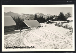 AK Goisern, Hütteneckalpe Im Schnee  - Sonstige & Ohne Zuordnung