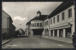 AK Zeltweg /Stmk., Strassenpartie Mit Gebäude Papierhersteller Werr  - Andere & Zonder Classificatie