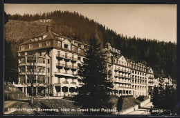 AK Semmering, Grand Hotel Panhans Aus Der Vogelschau  - Otros & Sin Clasificación