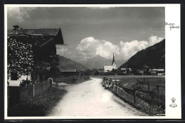 AK Stumm /Zillertal, Ortsansicht Von Der Landstrasse Aus  - Autres & Non Classés