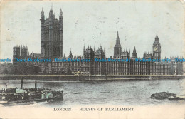 R147971 London. Houses Of Parliament. Edmund Dusedau. 1905 - Autres & Non Classés