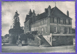 Carte Postale 21. Saulieu  Hotellerie De La Tour D'Auxois   Très Beau Plan - Saulieu