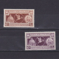 ITALY 1933, Sc #CB1-CB2, The Holy Year, MH - Posta Aerea