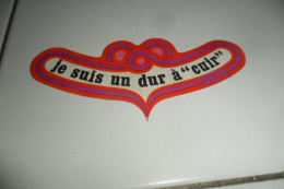 AUTOCOLLANT  PUB  0.50C VENTE IMEDIATE - Stickers