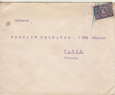COLOMBIA 1921 LETTER SENT TO PARIS - Colombia