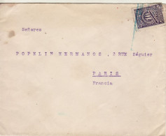 COLOMBIA 1921 LETTER SENT TO PARIS - Colombie