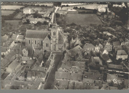 CPSM 72 - Précigné - L'Eglise - Vue Aérienne - Otros & Sin Clasificación