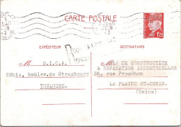 FRANCE ENTIER POSTAL  515-CP1 - TYPE PETAIN 1f 20 - Kartenbriefe