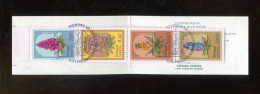 "PORTUGAL-MADEIRA" 1981, Markenheftchen Mi. MH 1 (mit Mi. 73-76) "Blumen" Gestempelt (A2127) - Madeira