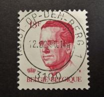 Belgie Belgique - 1986 - OPB/COB N° 2203 ( Lot 1 Value ) - Koning Boudewijn Type Velghe  Obl. Heist Op Den Berg - Usados