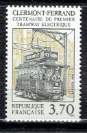 Centenaire Du 1er Tramway électrique à Clermont-Ferrand - Unused Stamps