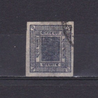 NEPAL 1917, Sc #29A, Telegraph Use, Used - Népal