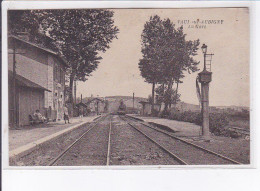 VAUX-sur-AUBIGNY: La Gare - état - Other & Unclassified