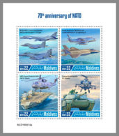 MALDIVES 2019 MNH 70 Years NATO 70 Jahre NATO 70 Ans De OTAN M/S - OFFICIAL ISSUE - DH1930 - OTAN