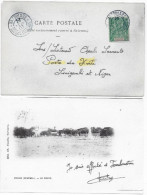 Carte De PODOR SENEGAL Timbre Càd Bleu BAFOULABE / SOUDAN FRANCAIS 1903 TTB - Brieven En Documenten