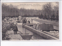 VILLEGUSIEN: Bois De Percey, Canal De La Marne à La Saône, Déchargement Des Bateaux - Très Bon état - Andere & Zonder Classificatie