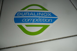 AUTOCOLLANT  PUB  DURALINOX COMPETITION - Stickers