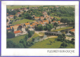 Carte Postale 21. Fleurey-sur-Ouche  Vue Aérienne   Très Beau Plan - Andere & Zonder Classificatie