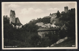 AK Neubeuern Am Inn, Blick Auf Die Kirche Und Das Schloss  - Other & Unclassified