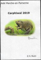 Souvenir A5 Plastifié /Geplastificeerd A5 Souvenir - Castor / Bever / Biber / Beaver - OFAC - BUZIN - 1985-.. Oiseaux (Buzin)