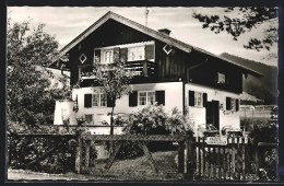 AK Oberammergau, Pension Haus Philipp Faistl, Hubertusstr. 17  - Oberammergau