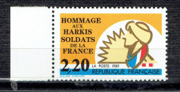 Hommage Aux Harkis, Soldats De La France - Unused Stamps