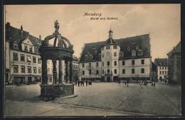 AK Merseburg, Rathaus Und Markt  - Merseburg