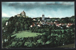 AK Gössweinstein /Fränk. Schweiz, Ortsansicht Mit Der Kirche Und Der Burg  - Other & Unclassified