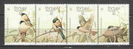 Portugal Acores 1990 Mi 405-408 MNH WWF BIRDS - Unused Stamps