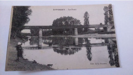 Carte Postale Ancienne ( AA5  ) De Appoigny , Le Pont - Appoigny