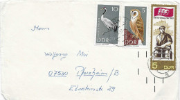 Postzegels > Europa > Duitsland > Oost-Duitsland >brief Met 3 Postzegels (18139) - Sonstige & Ohne Zuordnung