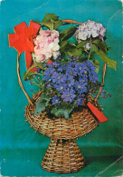 Colourful Floral Basket Arrangement - Blumen