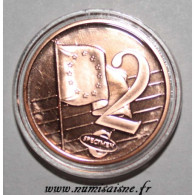 VATICAN - 2 CENT EURO 2009 - BENOIT XVI - PROTOTYPE - FDC - Vaticaanstad