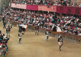 Siena Il Palio Corteo Storico Contrada Della Lupa - Siena