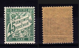 Timbre TAXE N°36 Neuf** 45c Vert - 1859-1959 Nuevos