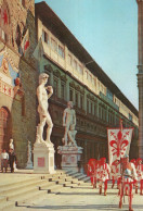 Firenze Valletti Del Comune Con Gonfalone Piazza Della Signoria - Firenze (Florence)