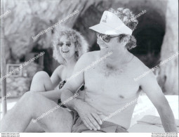 Fo2106 Foto Originale Anni 90 Ron Shelton E Moglie  Personaggi Famosi - Other & Unclassified