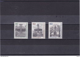 BERLIN 1980 MONUMENTS DE BERLIN Yvert 595-597, Michel 634-636 NEUF**MNH Cote Yv 4,50 Euros - Unused Stamps