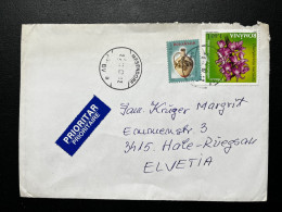 ENVELOPPE ROUMANIE MESENDORF  POUR HALE RUEGSAU SUISSE / 2007 - Storia Postale