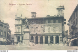 Q5 Cartolina Bergamo Citta' Istituto Tecnico 1910 - Bergamo