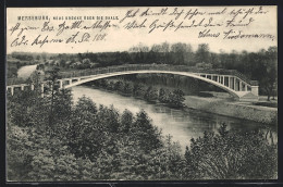 AK Merseburg, Neue Brücke über Die Saale  - Merseburg