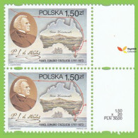 Voyo POLAND 1997 Mi# 3668 X 2 ** MINT  Pair With Margins - Nuovi