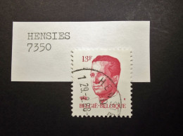 Belgie Belgique - 1984 -  OPB/COB  N° 2203 -  13 F   - Obl.  HENSIES - Usados