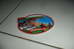 AUTOCOLLANT  PUB  ARROMANCHES FACE B MOYEN - Stickers