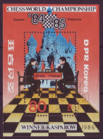 Asie - Corée Du Nord - BLF - 1986 - Chess World Championship Winner Kasparow - 7545 - Corea Del Norte