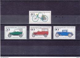 BERLIN 1982 VOITURES Yvert 621-624, Michel 660-663 NEUF**MNH  Cote Yv 7 Euros - Unused Stamps