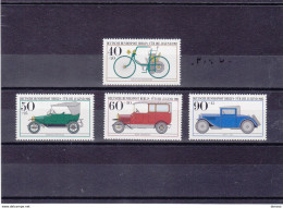 BERLIN 1982 VOITURES Yvert 621-624, Michel 660-663 NEUF**MNH  Cote Yv 7 Euros - Nuovi