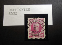 Belgie Belgique - 1922 - OPB/COB N° 200 - 30c  -  Houyoux - Obl. Heppignies 1928  - - 1922-1927 Houyoux