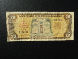 RÉPUBLIQUE DOMINICAINE * : 20 PESOS ORO   1992    P 139a     TTB ** - Dominicaine